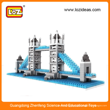 LOZ diy arquitectura niños bloque de bloques de juguete / bloques arquitectónicos